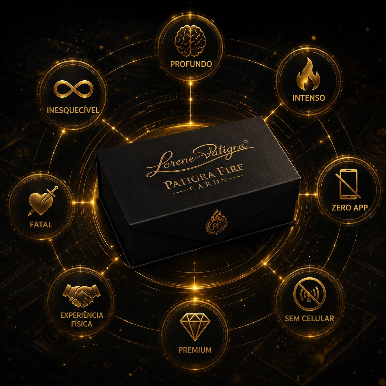 Patigra Fire Cards — os 8 diferenciais em torno da caixa preta e dourada