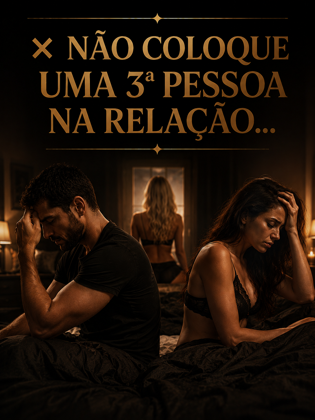 Não coloque uma 3ª pessoa na relação