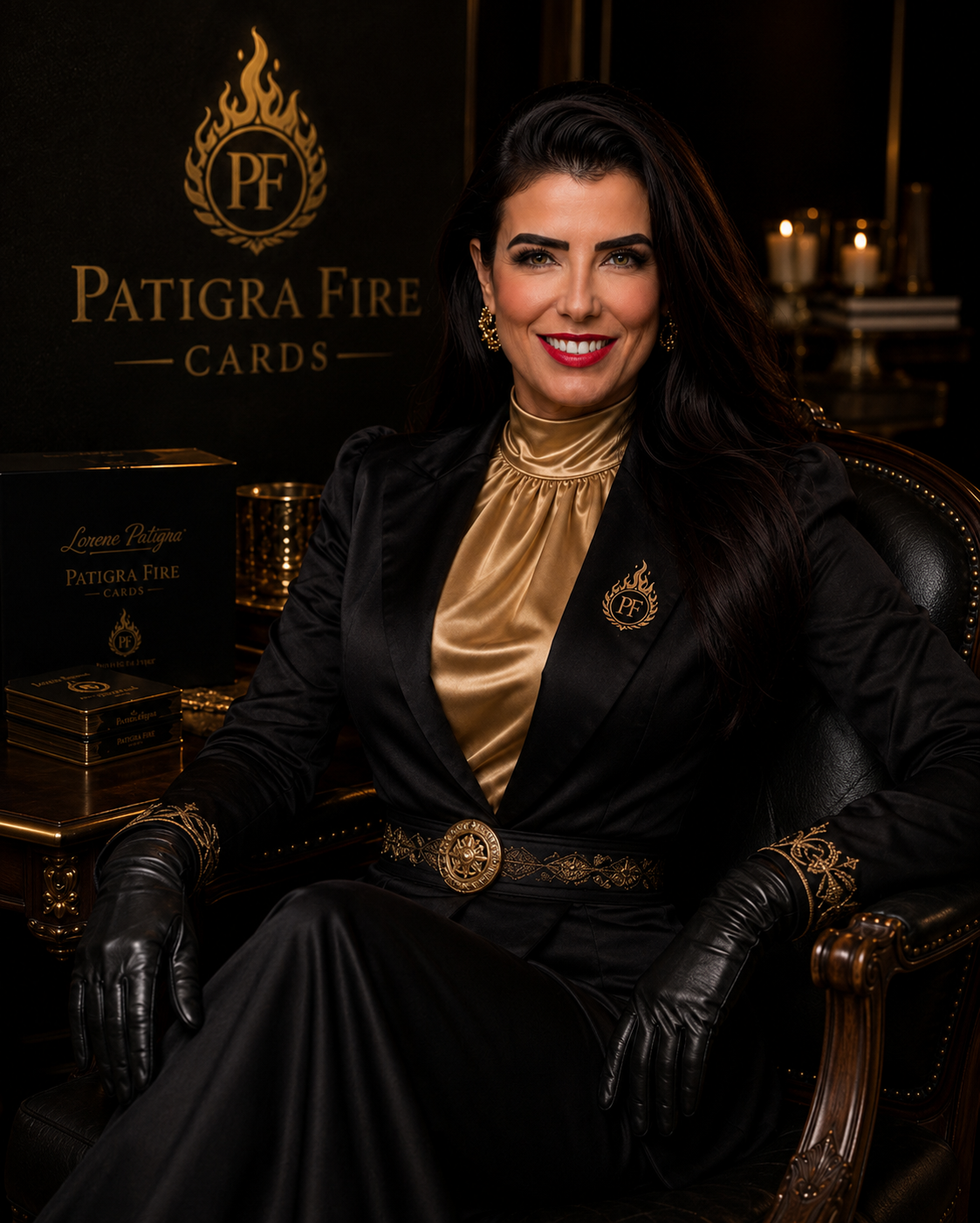 Lorene Patigra — Criadora do Patigra Fire Cards